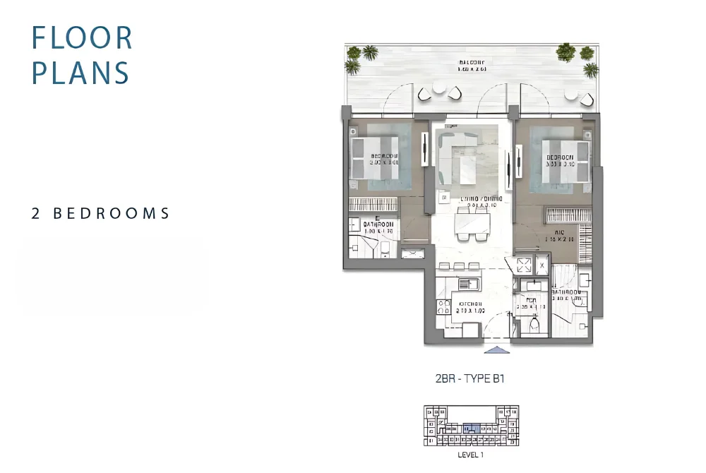 2 Bedroom